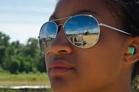 U.S. Air Force Senior Airman Jewell Hannibal with the