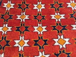 Jahrgang Teppich 5 0 X 3 5 Ft 151 X 105 Cm Halb Antike Boho Boho Stil Marokkanischen Stammes 5 X 3 Teppich Rot Weiss Orange Blau Teppich Antike Traditionelles Design