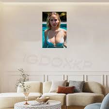 Amazon.com: CJINSON Brie Larson Sexy Beautiful Big Breast Art Actress  Poster (3) Canvas Poster Wall Art Decor Print Picture Paintings for Living  Room ...
