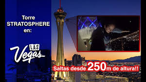The stratosphere hotel las vegas is that tall structure you can't miss if you are at the north end of the famous las vegas strip. Hotel Stratosphere Las Vegas Sky Jump Thrill Rides Insanity Big Shot Que Hacer En Las Vegas Youtube