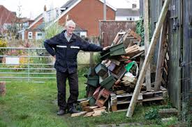 Paratrooper turned charity bird box maker, 77, says he was 'kicked off'  allotment plot by 'nasty and horrible' parish council