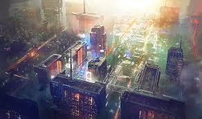 It focuses on the people living on the edge of a futuristic society. Hd Wallpaper Big City Concept Art Science Fiction Cyberpunk Scifi Concept Design Wallpaper Flare