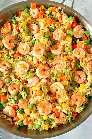 Frozen shrimp sometimes get the bad rap of being rubbery, but it all depends on how you prepare it. Easy Shrimp Fried Rice Crunchy Creamy Sweet