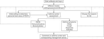 Flow Chart Of The Mobile Telephone Based Interactive Asthma