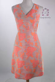 Details About Antonio Melani Mix Pink Emerson Hot Coral Azalea Flare Dress Size 4 10 14 Nwt