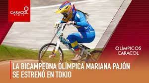 La ciclista de bmx sudamericana no defraudó y consiguió su tercera medalla olímpica, luego de haber ganado el oro en río 2016 y londres 2012. A Dbl O1hgmuam