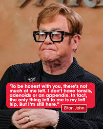 Sir Elton John, 77, has bravely revealed that his health is declining. ❤️  Speaking at the New York Film Festival, Elton opened up about struggling  with his health and making the decision