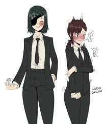 Rule 34 - Blush Chainsaw Man Ghost Devil (chainsaw Man) Ghost Hands  Higashiyama Kobeni Himeno (chainsaw Man) Shaking Smile Suggestive Gesture  Tagme Wanderjegson | 13234813