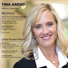 Tina Arend's Instagram, Twitter & Facebook