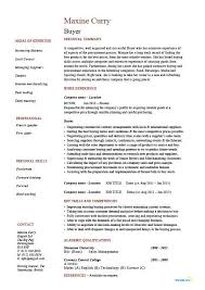 buyer resume, sample, template, example