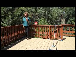 Woodscapes exterior acrylic solid color house stain is available in 48 colors. How To Stain A Deck Using Superdeck Deck Dock Elastomeric Coating Youtube