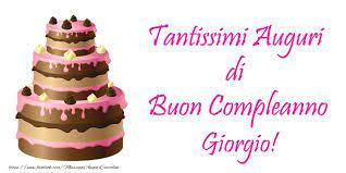 Risultati Immagini Per Immagini Divertenti Per Buon Compleanno Giorgio Auguri Di Buon Compleanno Buon Compleanno Cartolina Di Compleanno