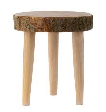 Reclaimed wood is arranged in a striking herringbone pattern on this coffee table. Rustic Solid Wood Side Table Tree Lifestyle More