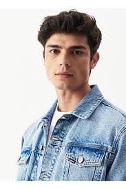 Riders by Lee Trucker Regular Fit %100 Pamuk Siyah Jean Kot Ceket