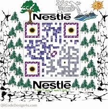 Nestle Qr Code Qr Code Coding Website Design