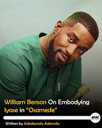 Called directly by director James Omokwe, with whom he had worked