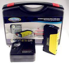 amazon riorand ジャンプスターター 13600mah 車載 カーエンジンスターター 充電式非常用電源 車用バッテリー充電器 モバイルバッテリー led照明ライト付き led非常ライトも搭載 スマホ iphone ipad ノートパソコンなど緊急充電 ジャンプスター 車載 充電器
