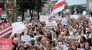 Belarus women's foundation is an international foundation for targeted humanitarian aid and support to women of belarus, based on the social solidarity movement. Thousands Of Women Protest In Belarus Demanding Lukashenko S Resignation World News Wionews Com