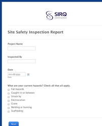 A safety audit report is a document where the data gathered from an audit is presented together with the record of the results of outcome of the safety audit done. Site Safety Inspection Report Form Template Jotform