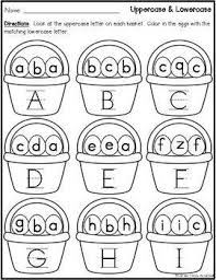 Easter Preschool Morning Work Easter Preschool Preschool Homework Alphabet Worksheets Preschool