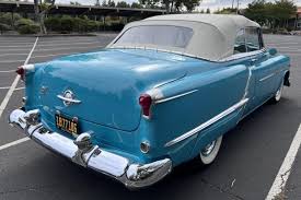 Image result for Cadet Blue 1953 Oldsmobile