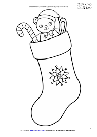 These spring coloring pages are sure to get the kids in the mood for warmer weather. Coloring Page Of A Christmas Stocking Iconmaker Info