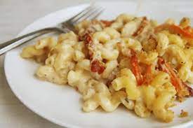 The chicken breast was so succulent, and the stuffing was loaded with great flavour. Baked Chicken Pasta With Smoked Gouda Sauce Recipe