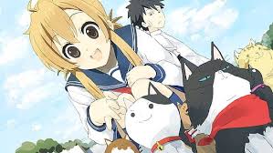 Nyan Koi Mizuno Kaede Kōsaka Junpei 1080p Wallpaper Hdwallpaper Desktop Cat Illustration Anime Koi