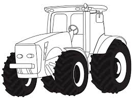 The wheels and other machinery can be painted black. Agriculture Tractor Coloring Page Free Printable Coloring Pages For Kids