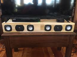 My First Project Mcgregor Soundbar V1 Sound Bar Speaker Projects Diy Soundbar