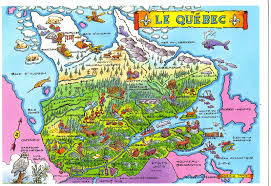 Ca 163941 Quebec Homeschool History Illustrated Map