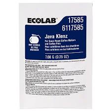 Ecolab 6117585 Eco6117585 Ecolab Java Klenz Ecolab Coffee Pot Cleaner National Everything Wholesale