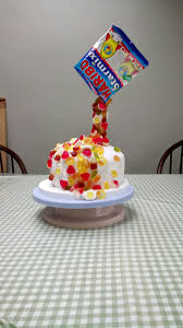 Haribo Anti Gravity Cake Gravity Cake Anti Gravity Cake Haribo Birthday Cake
