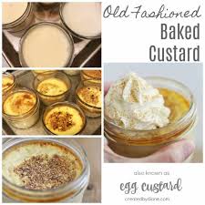 Old Fashioned Baked Custard Recipe Egg Custard Createdbydiane Com Baked Custard Dessert Recipes Easy Homemade Strawberry Sauce