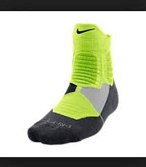 Nike Hyper Elite Cushion High Quarter Men Size 8 12 Neon Green Grey Sx4852 710 Nikehyperelite Athletic Nike Crew Socks Mens Athletic Socks Socks