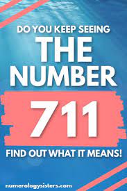 711 Angel Number Meaning This Number Represents A Continued Learning On Your Part And To Face Any Chal 711 Angel Number Angel Number Meanings Number Meanings