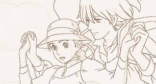 Appeared ghibli film howl's moving castle from howl of the castle in miniatuart kit! Howl S Moving Castle Gif Id 103646 Gif Abyss