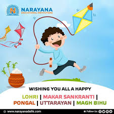 May This Harvest Season Bring You Happiness And Prosperity Narayana Academy Delhi Wishes You All A Happy Loh Happy Lohri Happy Makar Sankranti Makar Sankranti