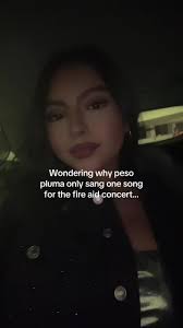 Peso Pluma's Surprise Performance at Fire Aid Concert