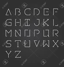 Download english alphabet design stock illustration and explore similar illustrations at adobe stock. Vector Alphabet Design Set Minimalist Style Vector Illustration Royalty Free Cliparts Vectors And Stock Illustration Image 68882515