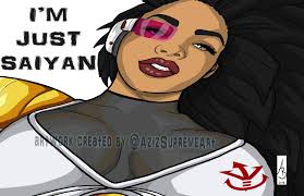 Beautiful fan art of Super Genie Melissa Coates! 💗🧞‍♀️