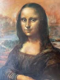 MONA LISA AFTER DA VINCI BY HENRI PELLETIER 1940