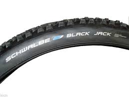 Pair Schwalbe 26 X 2 00 Black Jack Mtb Tyres Bike Tyres Tubes Wheels Cycling