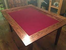 This Is The Nicest Diy Board Game Table I Ve Seen But I Wish It Had Cup Holders This Guy Gives Sketch Up Plans An Board Game Table Board Games Diy Table