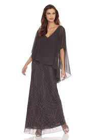 Sheer Capelet Popover Dress Beaded Chiffon Dress Gowns Dresses Women Cheap Dresses