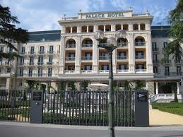 Grandhotel Am Strand Der Adria Kempinski Palace Hotel Portoroz Slowenien Slowenien Strand