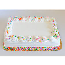Safeway wedding cake kalde bwong co. White Iced Decorated Cake 1 4 Sheet Each Safeway