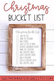 Christmas Bucket List Printable Wall Art Holiday Activities Etsy Christmas Bucket List Printable Christmas Bucket List Christmas Bucket
