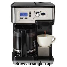 However, that's not the reasons. Flexbrew 2 Way Coffee Maker With 12 Cup Carafe Pod Brewing Black Stainless 49983 Hamiltonbeach Com