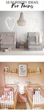 Here S A Round Up Of Some Of The Most Gorgeous Twin Nursery Ideas I Ve Come Across To Inspire You To Think Outsid Twin Baby Rooms Nursery Twins Small Baby Room
